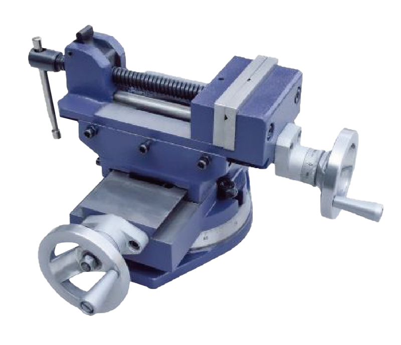 Precision Quick Type Cross Vise With Swivel Base
