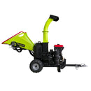 150mm Wood Chipper with Hydraulic Feed, 27hp Petrol Chipper with E-Start BM11066