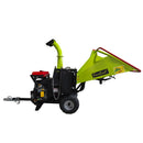 150mm Wood Chipper with Hydraulic Feed, 27hp Petrol Chipper with E-Start BM11066