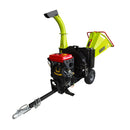150mm Wood Chipper with Hydraulic Feed, 27hp Petrol Chipper with E-Start BM11066