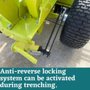 600mm Walk Behind Trencher 15HP Petrol Ditch Digger