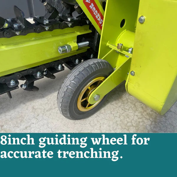 600mm Walk Behind Trencher 15HP Petrol Ditch Digger