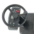 750mm Ride-On Double Brush Floor Scrubber Battery Powered BM903