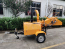 Heavy Duty Diesel 200mm Wood Chipper 40/50HP with Hydraulic Feed
