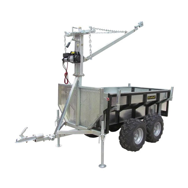 Multi-purpose Trailer with Crane and Auto Winch BM11139