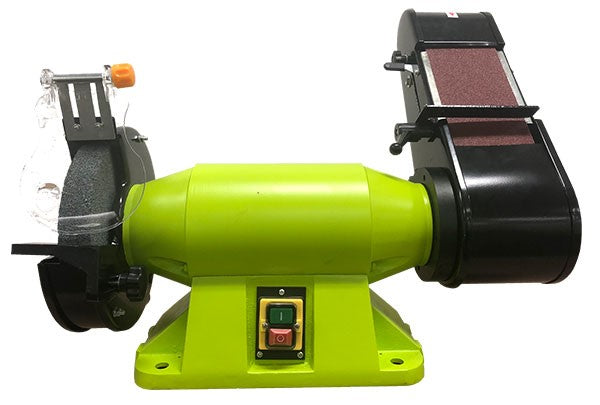 Forestwest, 900W 200mm Bench Grinder with Linisher 