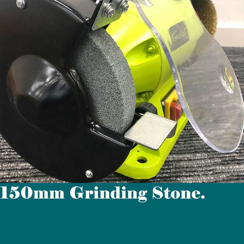 Forestwest, 150mm Bench Grinder with Wire Wheel 520W