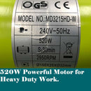 Forestwest, 150mm Bench Grinder with Wire Wheel 520W