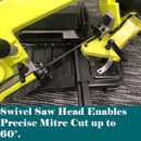 5" Metal Band Saw Adjustable Speed 