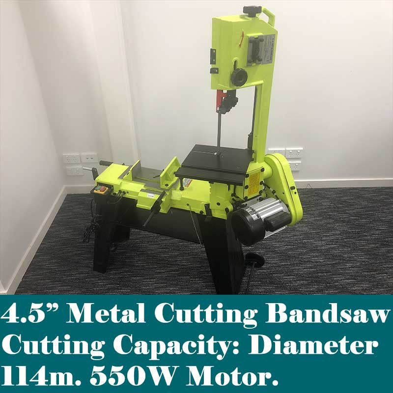 4.5" 550W Metal Cutting Bandsaw