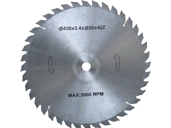 450mm Circular Saw Blade 40 Teeth TCT BM11091B 