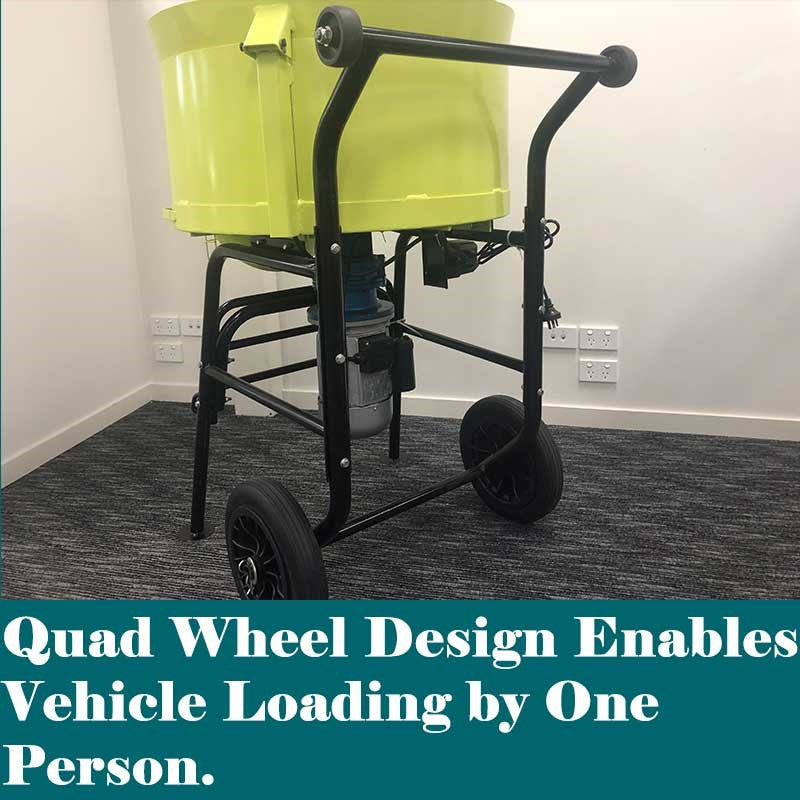 Forestwest, 120L 2200W Pan Mortar Mixer Portable Screed Mixer Upgraded | Forestwest
