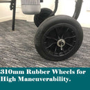 120L 1500W Pan Mortar Mixer Portable Screed Mixer Upgraded 