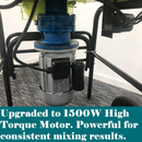 120l Mortar Mixer Portable Screed Mixer 1500W 