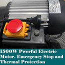 7ton Kinetic Log Splitter 1500W Electric 