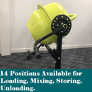 70L Portable Cement Mixer 220W Electric 