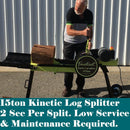 15ton Kinetic Log Splitter 2200W Upgraded Version
