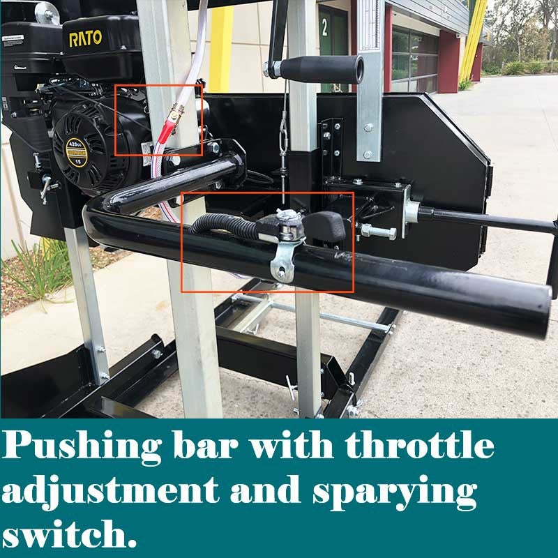 26" Sawmill with B&S 13.5HP Petrol engine with E-starter | Forestwest