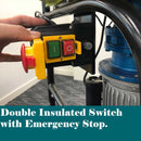 80L 1100W Pan Mortar Mixer Screed Mixer Upgraded 