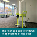 1HP 600CFM Dust Collector 