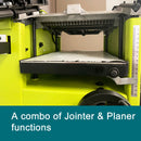 12" 2.5HP Light Duty Planer & Jointer Combo