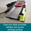 BM10525 6" 2.0HP Cast Iron Jointer with Spiral Blade & Built-in Dust Chute