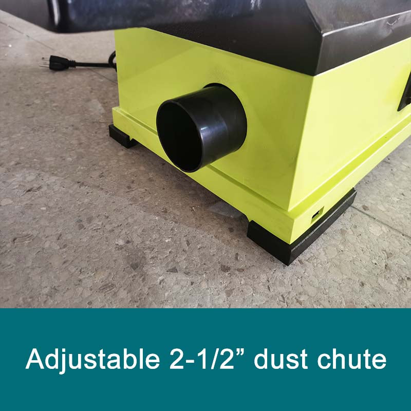 BM10525 6" 2.0HP Cast Iron Jointer with Spiral Blade & Built-in Dust Chute