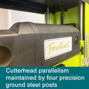 13" 2HP Planer with Built-in Dust Chute & Stock Thickness Indicator