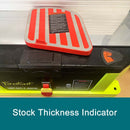 6" 1.5HP Jointer with Built-in Dust Chute & Stock Thickness Indicator