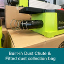 6" 1.5HP Jointer with Built-in Dust Chute & Stock Thickness Indicator