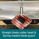 6" 1.5HP Jointer with Built-in Dust Chute & Stock Thickness Indicator