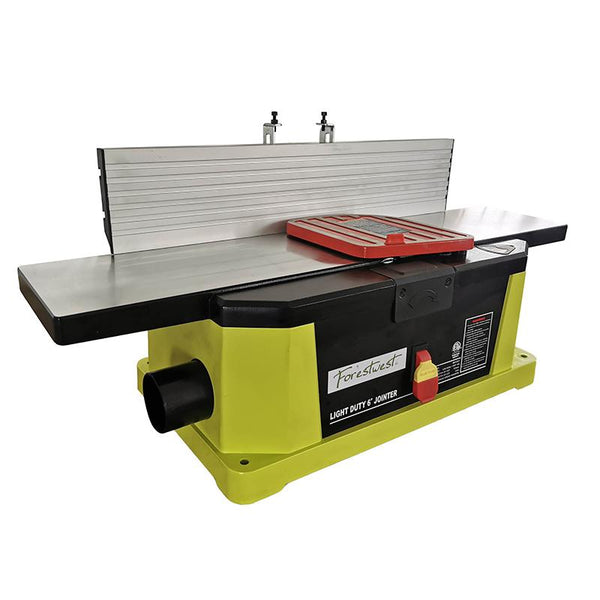 6" 1.5HP Jointer with Built-in Dust Chute & Stock Thickness Indicator