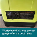 BM10523 13" 2HP Planer with Spiral Blade & Granite Table