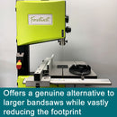 10" 0.5HP 2-Speed Wood Bandsaw