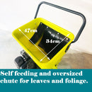 70mm Petrol Wood Chipper Shredder Mulcher 196cc Kohler Engine 