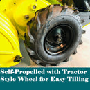 196cc Dual Rotating Tiller Rotary Hoe Commercial Cultivator 