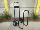 Firewood Cart with Wheels Log Carrier Mover Log Rack Cart BM10538