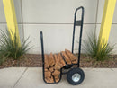 Firewood Cart with Wheels Log Carrier Mover Log Rack Cart BM10538